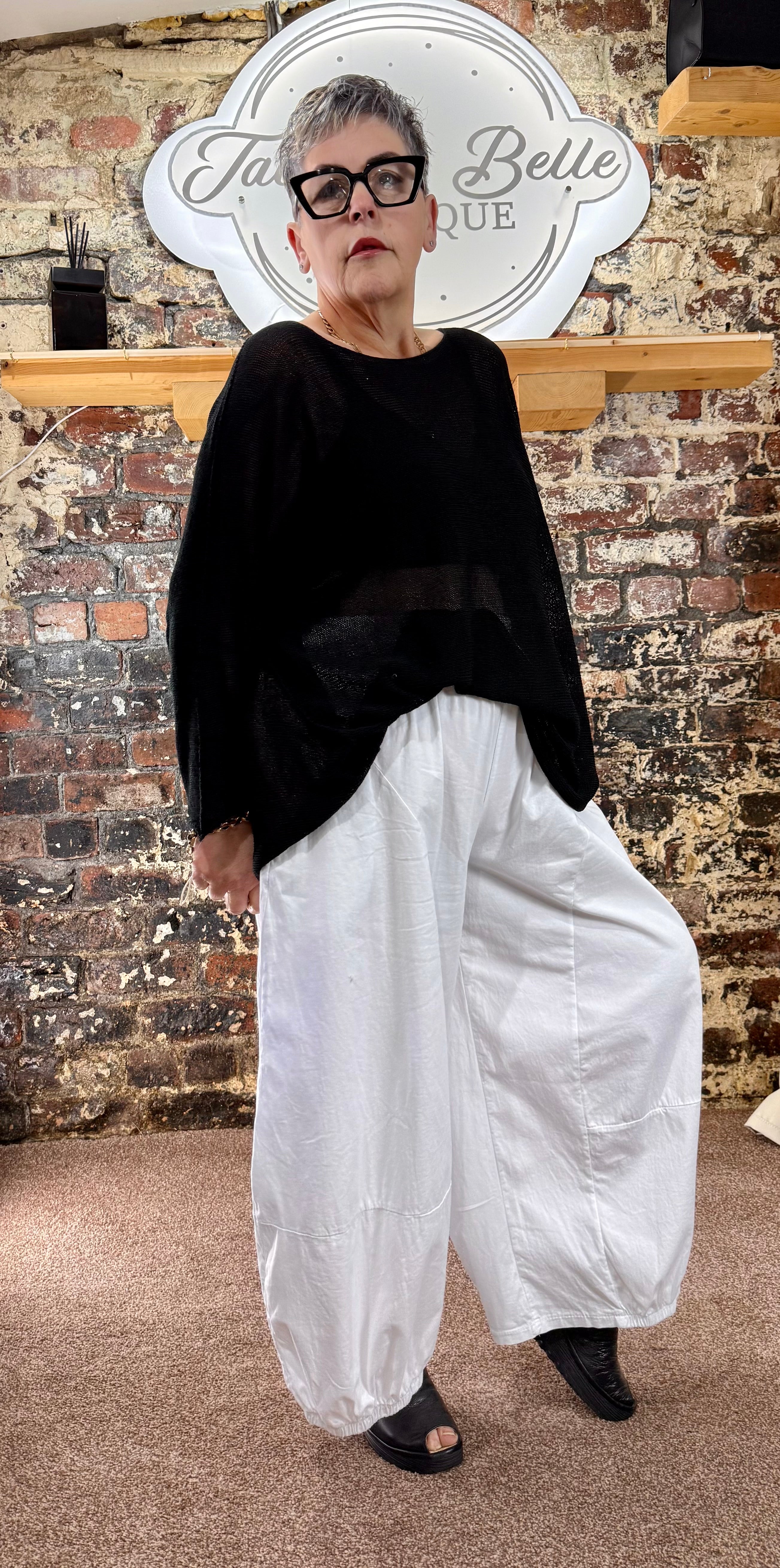 Summer cotton mix knit