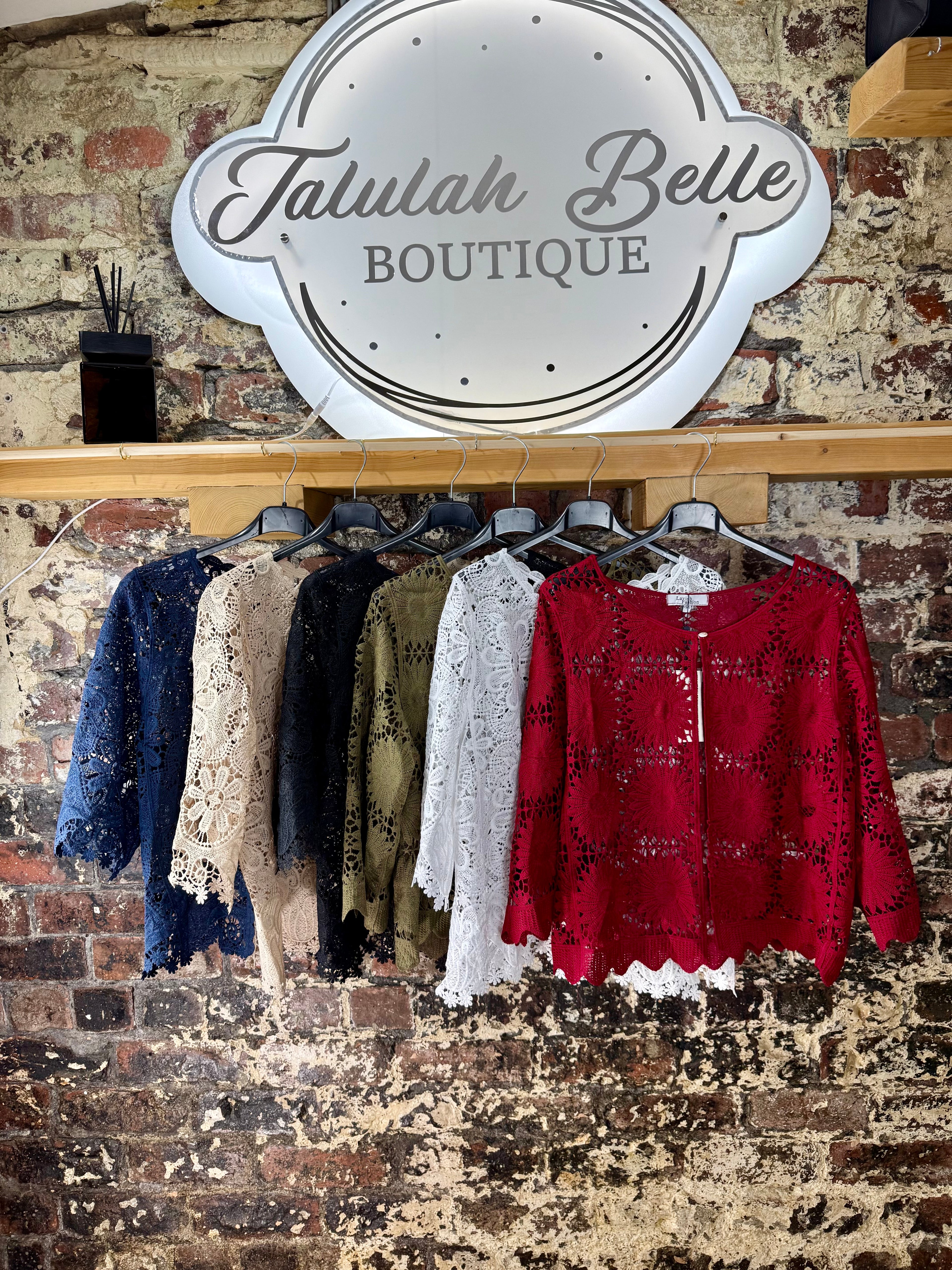 Lace cardigan