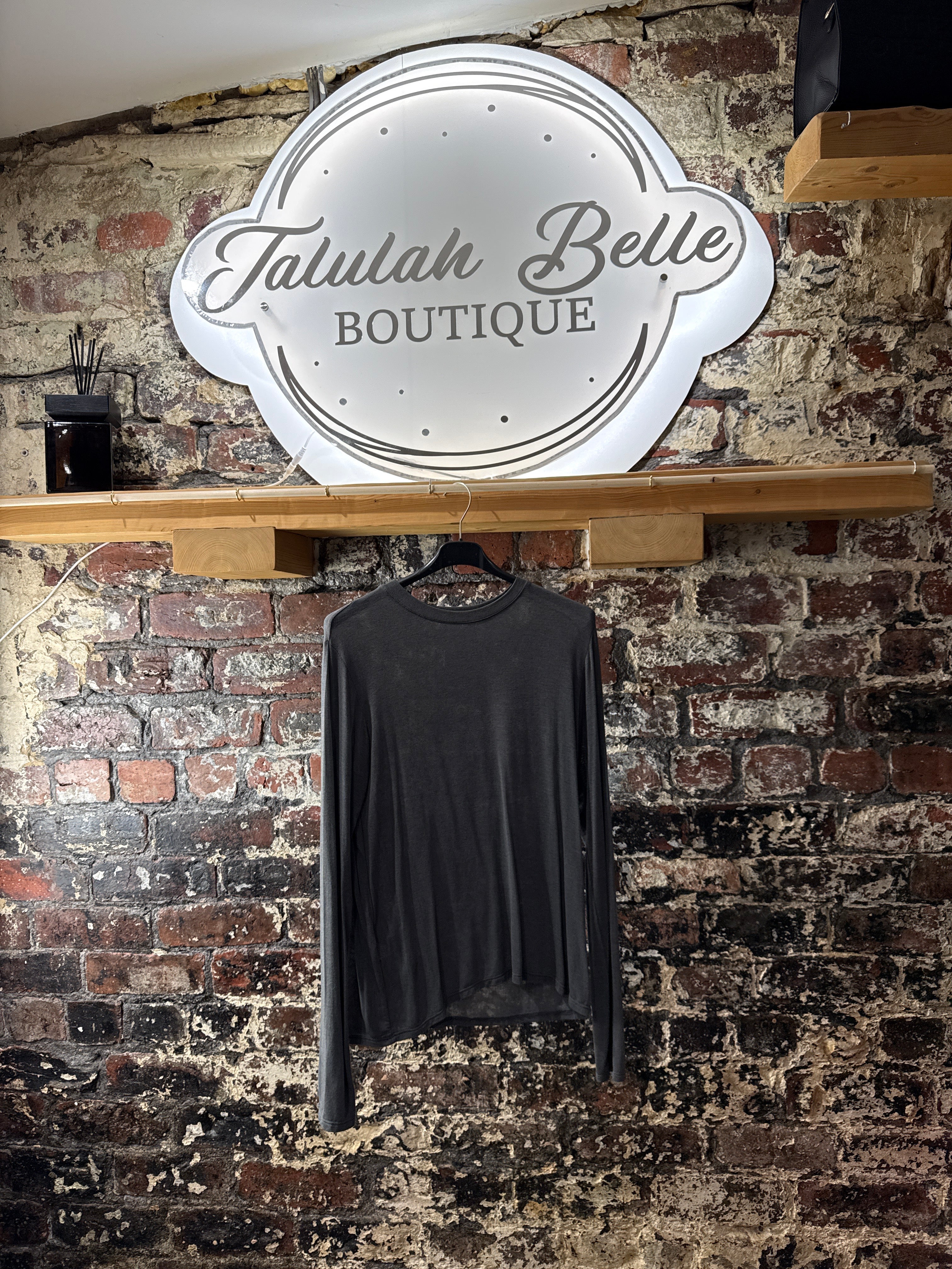 Cashmere blend sheer layering tops