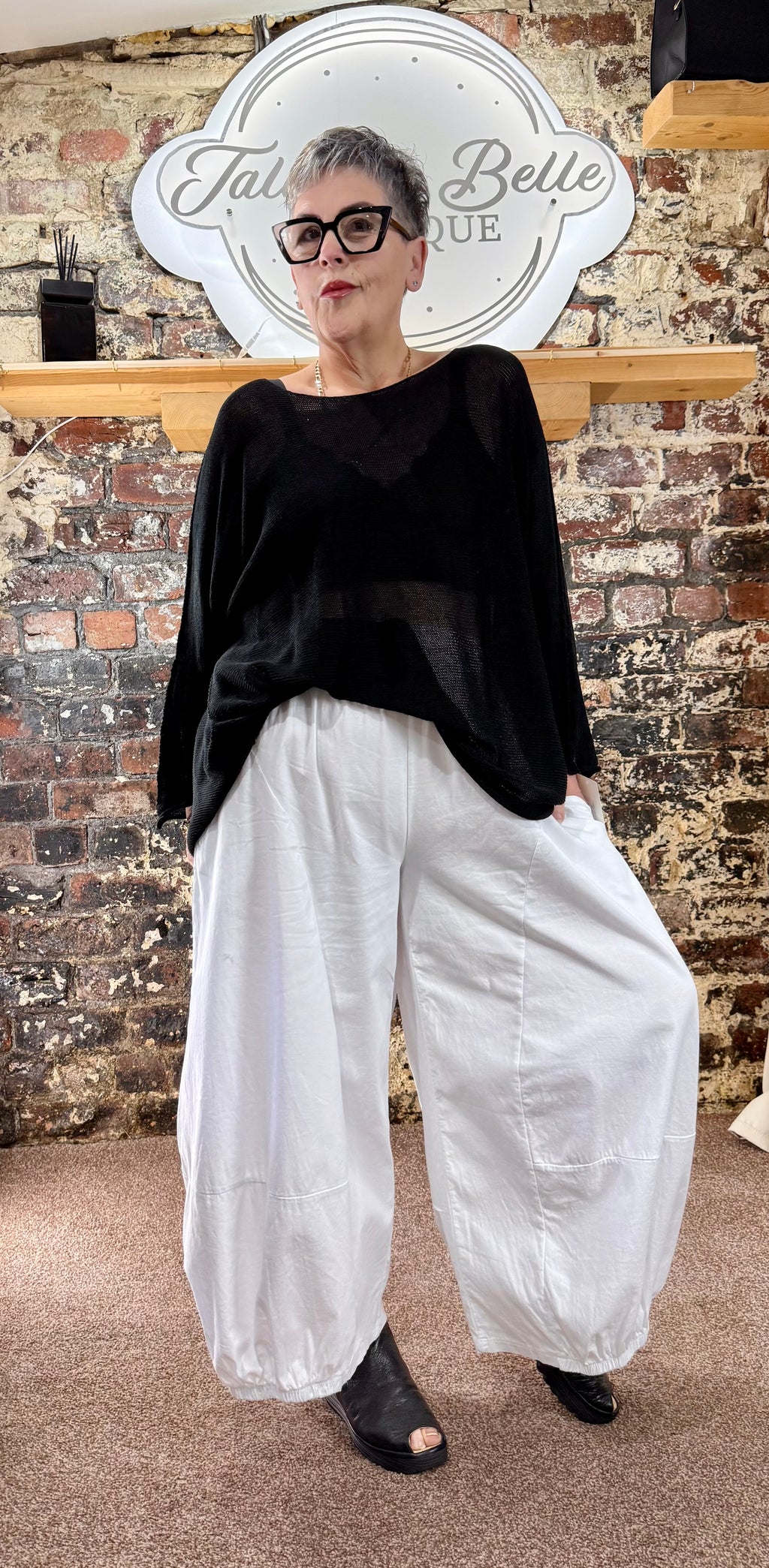 Summer cotton mix knit