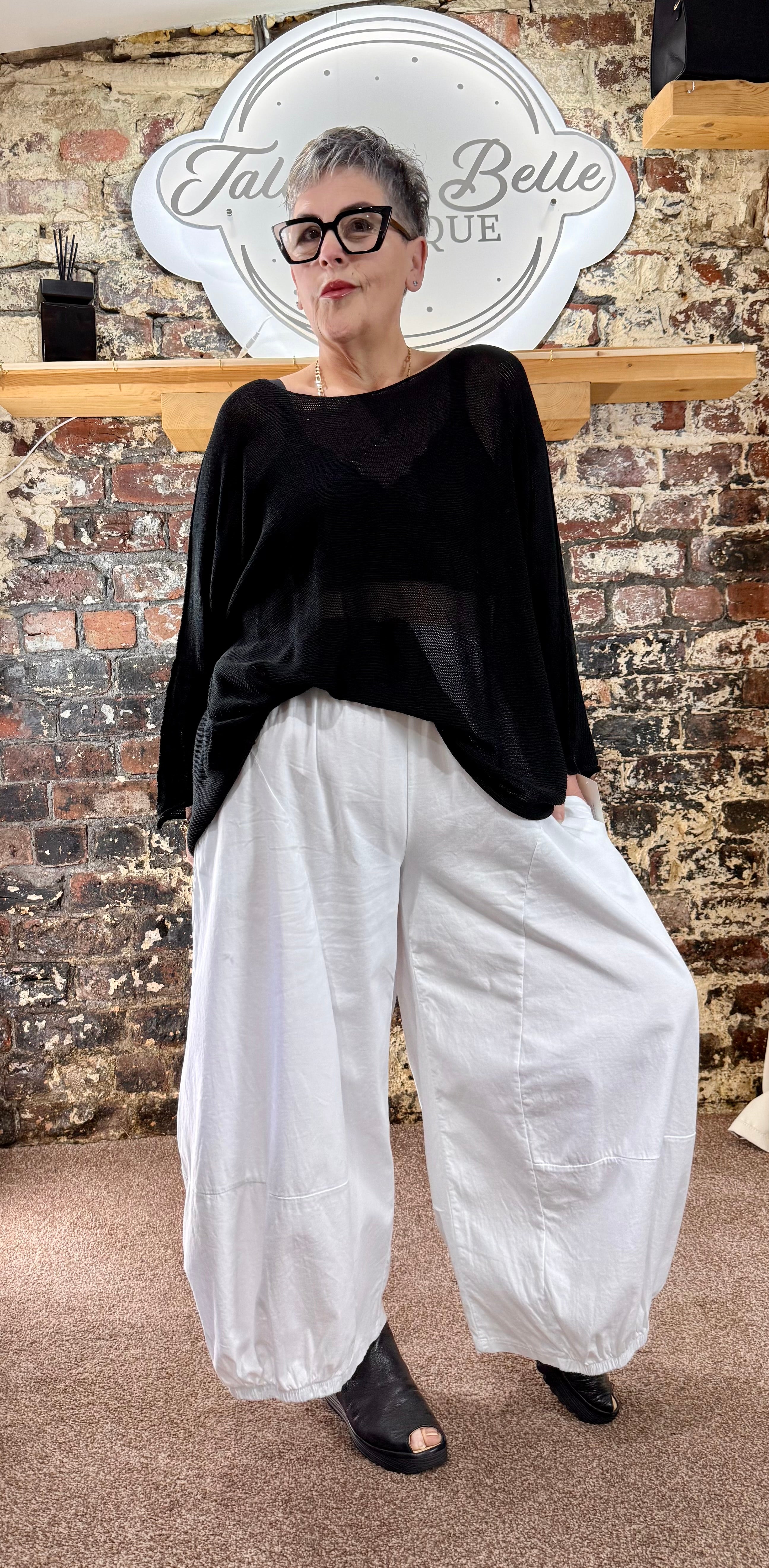 Summer cotton mix knit