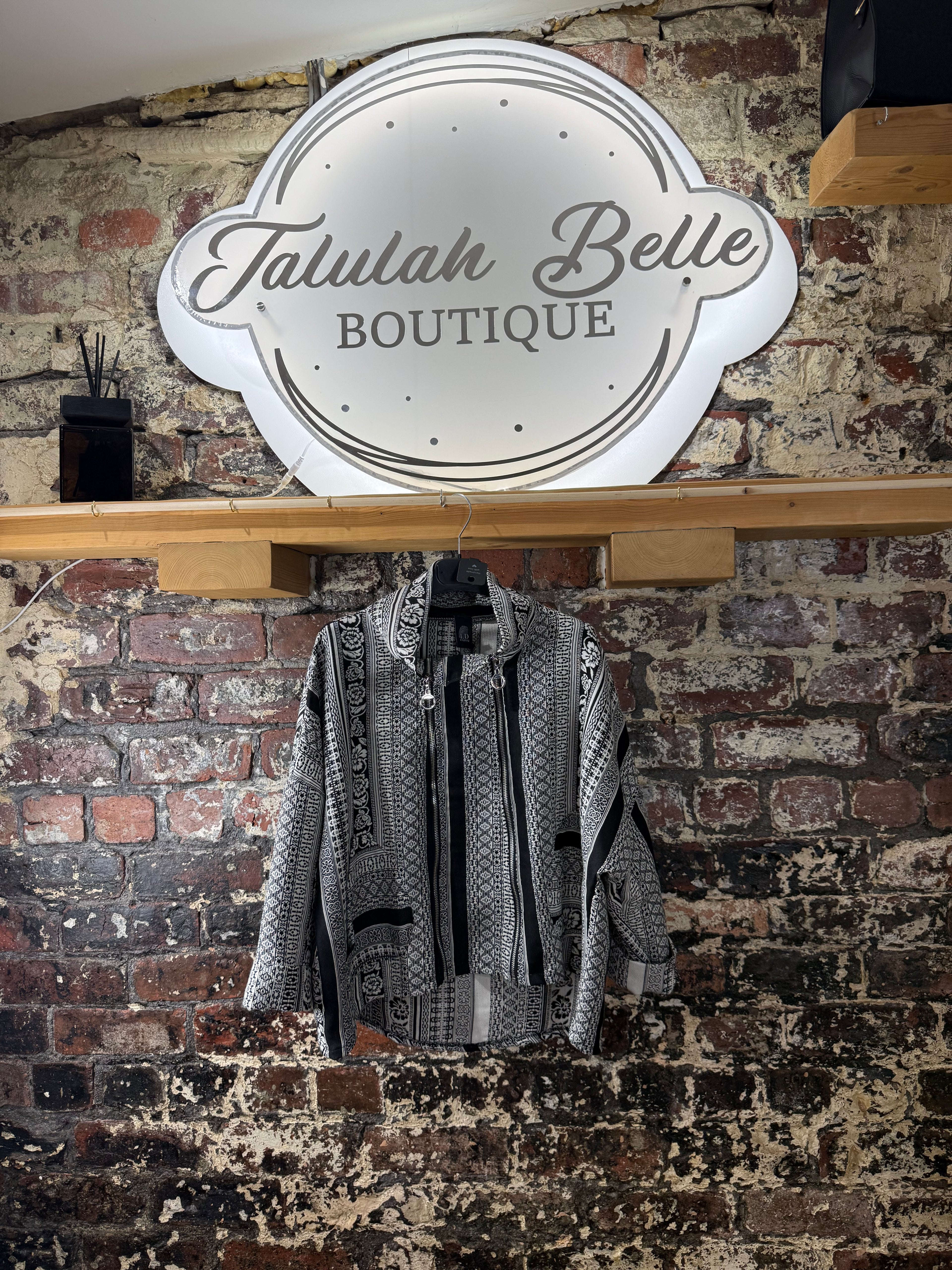 Monochrome jacket