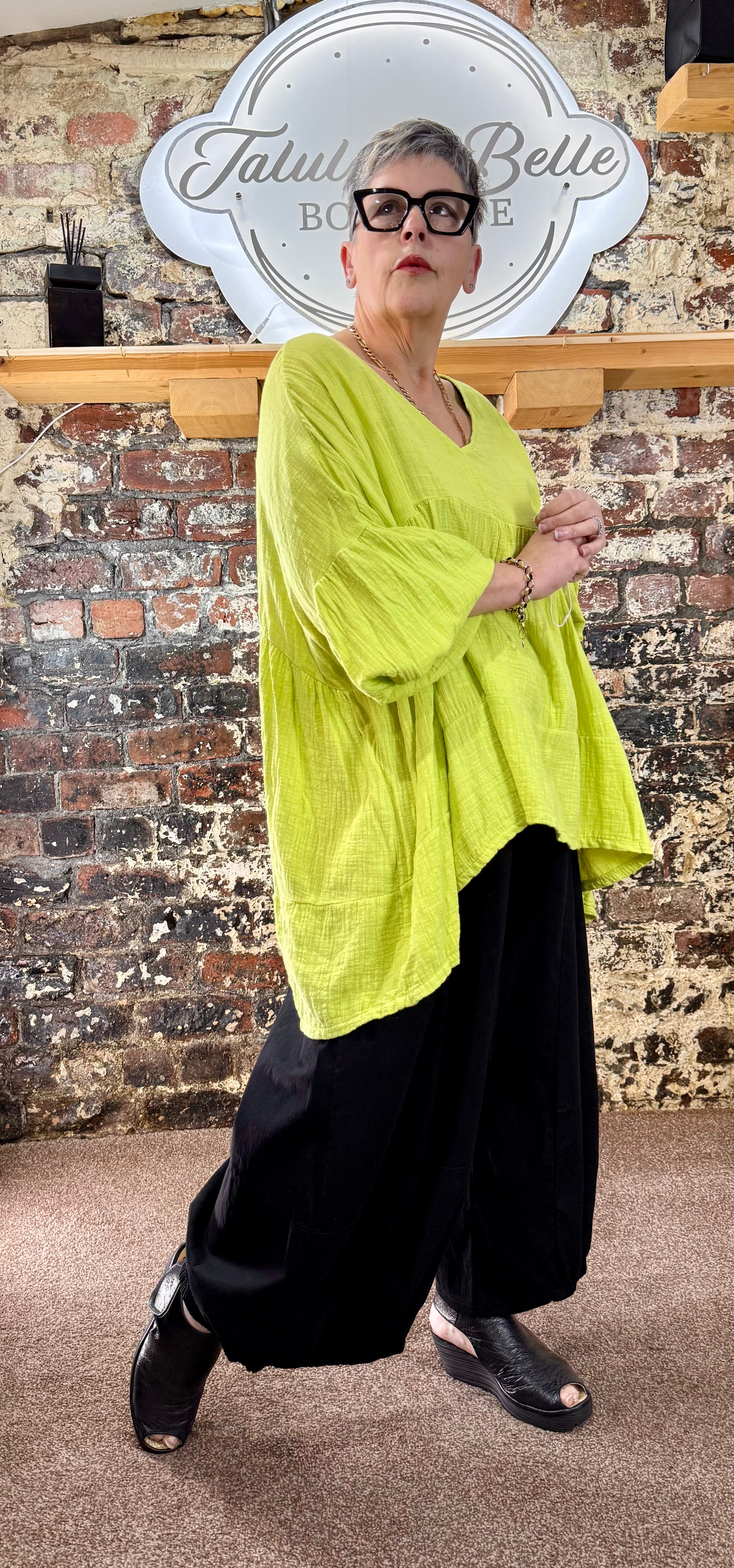 Pillow cotton artist smock