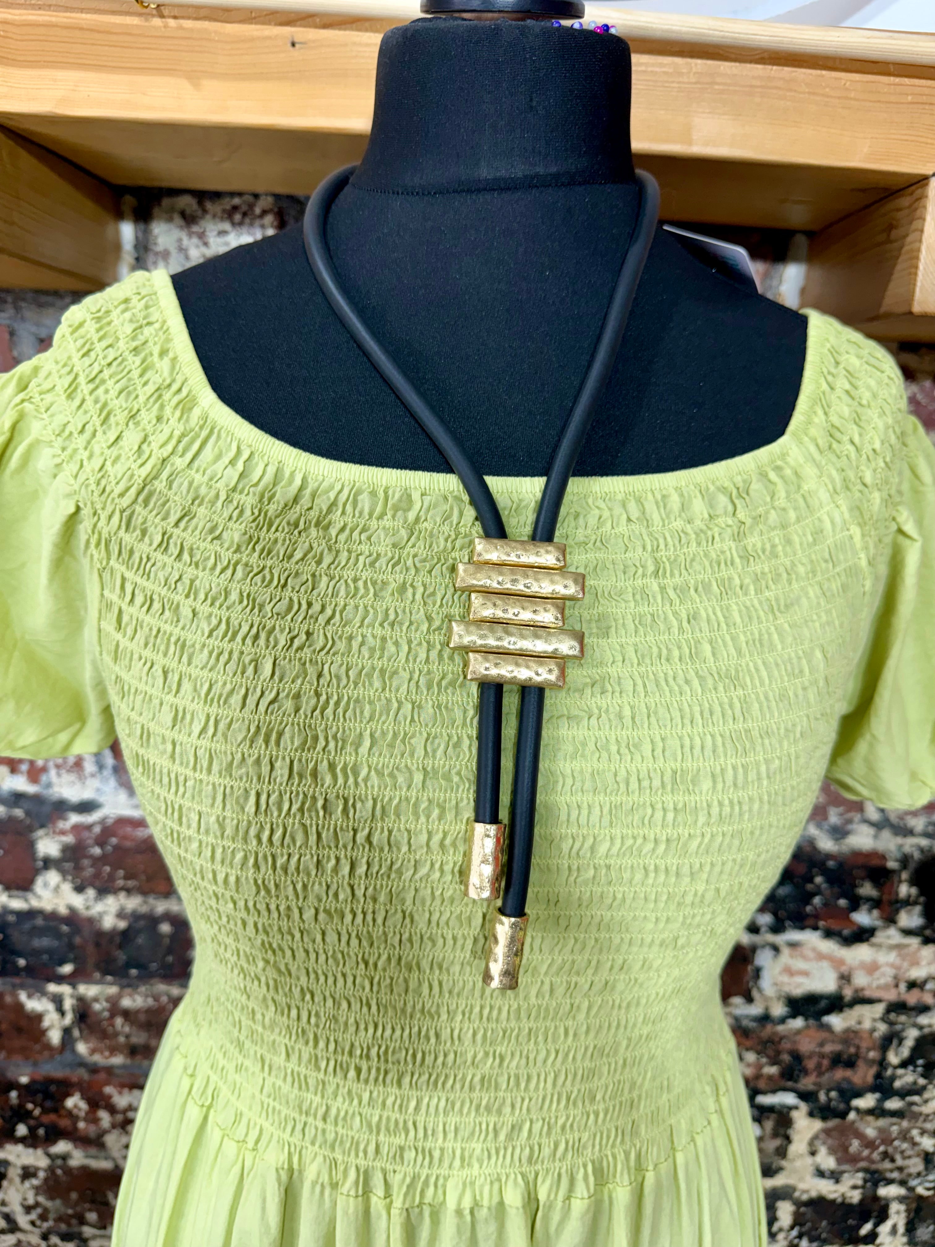 Rubber necklace