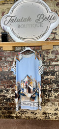 Santorini shift dress/tunic