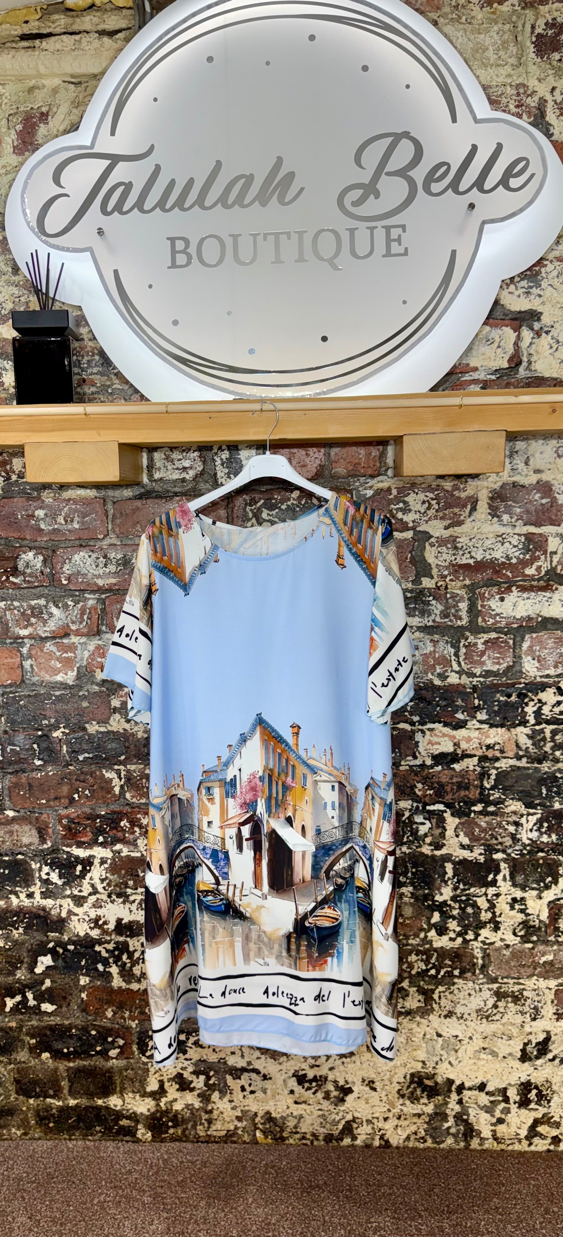 Santorini shift dress/tunic