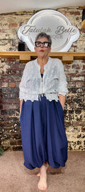 Cotton bomber jacket/blouse