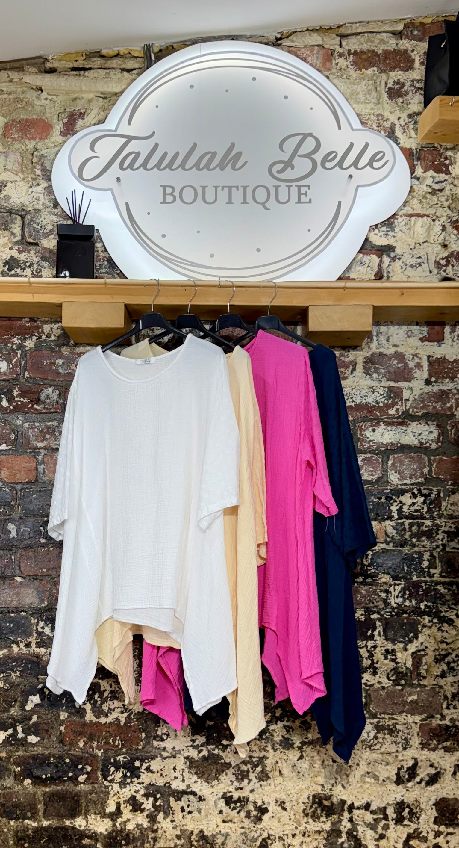 Parachute pillow cotton tunic