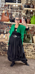 Hitched skirt in poplin cotton