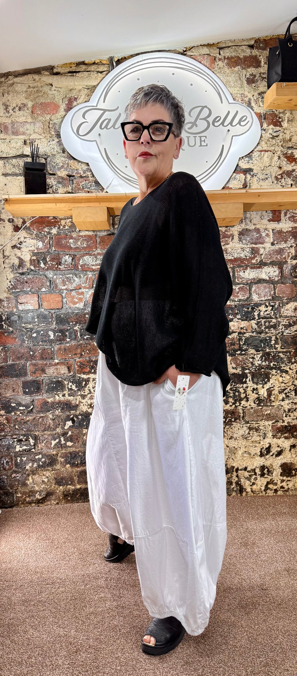 Summer cotton mix knit