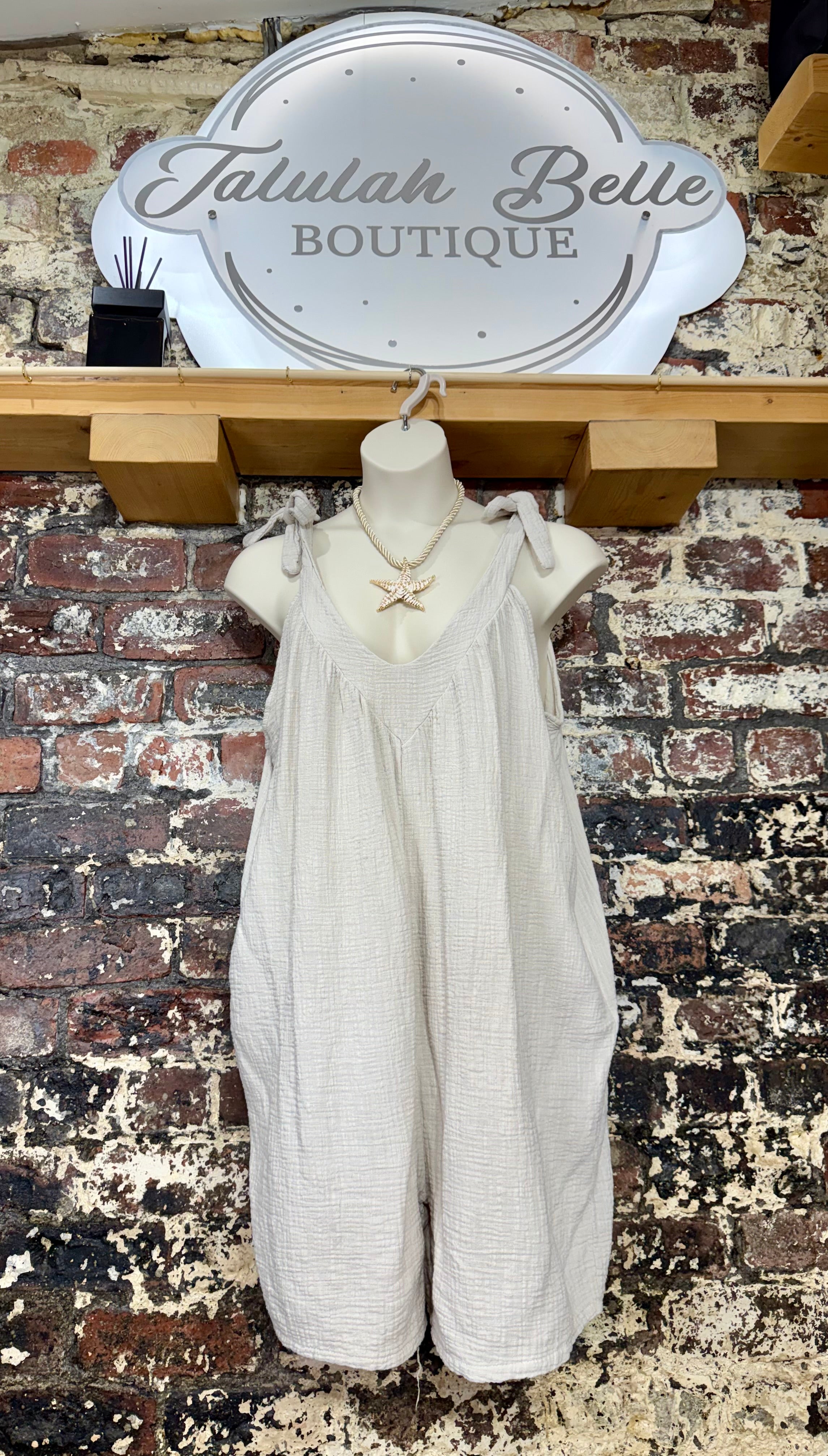 Pillow cotton (100% soft cotton) playsuit