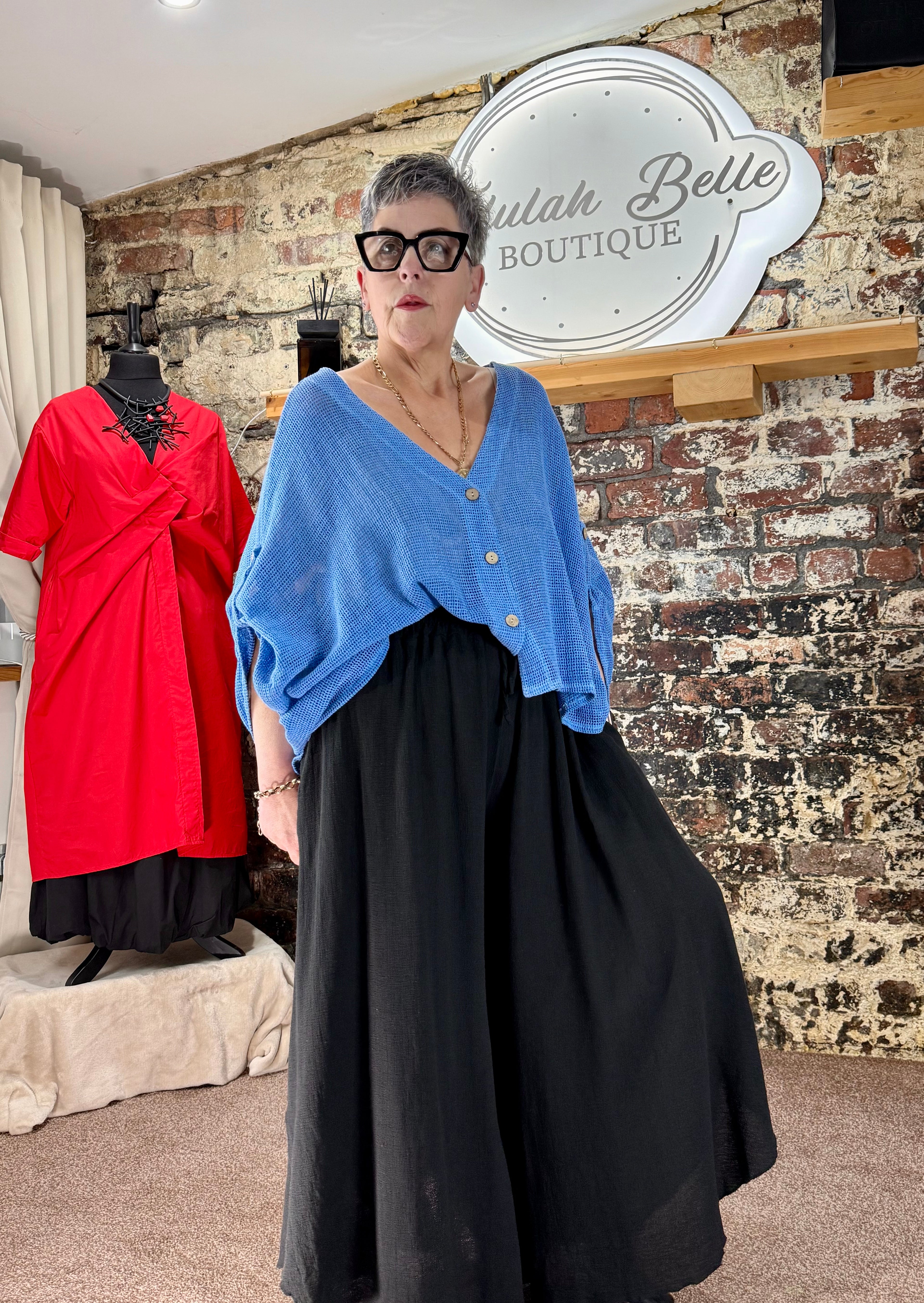 Cotton cardigan top jacket